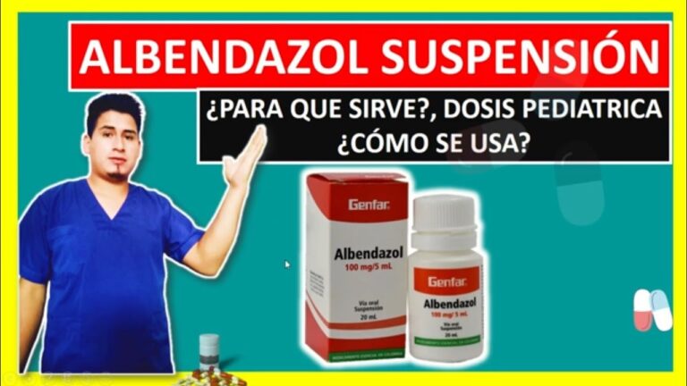 Albendazol: la dosis pediátrica ideal para combatir infecciones intestinales