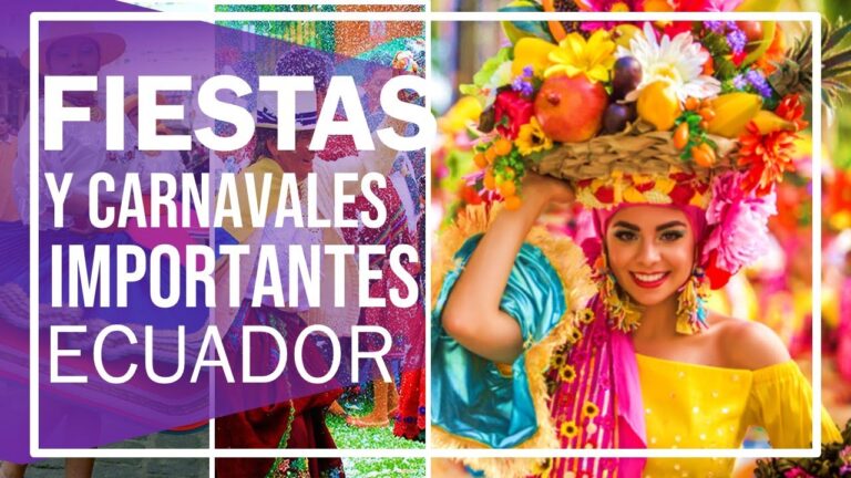 Descubre las 10 fiestas tradicionales que debes experimentar en Ecuador.
