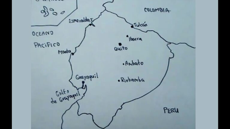 Descubre la ubicación de las industrias ecuatorianas en un mapa detallado por provincias