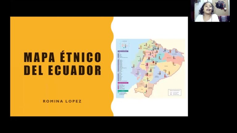 Explora la diversidad cultural ecuatoriana con el mapa étnico en 3D
